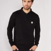 Polo noir FORCE GARROS