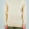Pull col rond beige tulsa 9SWE2333AD