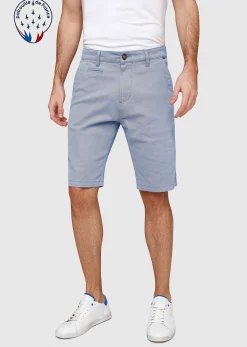 Short en coton CLIPPER MAHEVAN bleu