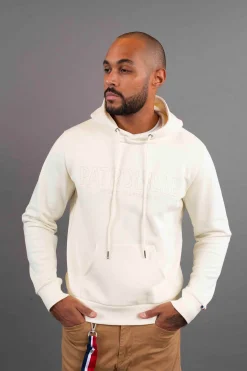 Sweatshirt blanc cassé MAGNETO FRENCH