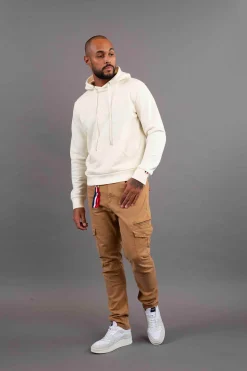 Sweatshirt blanc cassé MAGNETO FRENCH