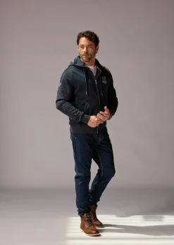 Sweatshirt bleu marine foncé TWIN FRENCH