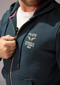 Sweatshirt bleu marine foncé TWIN FRENCH