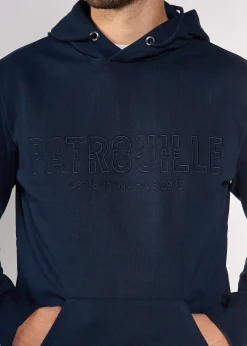Sweatshirt bleu marine MAGNETO FRENCH