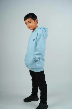 Sweatshirt junior bleu clair