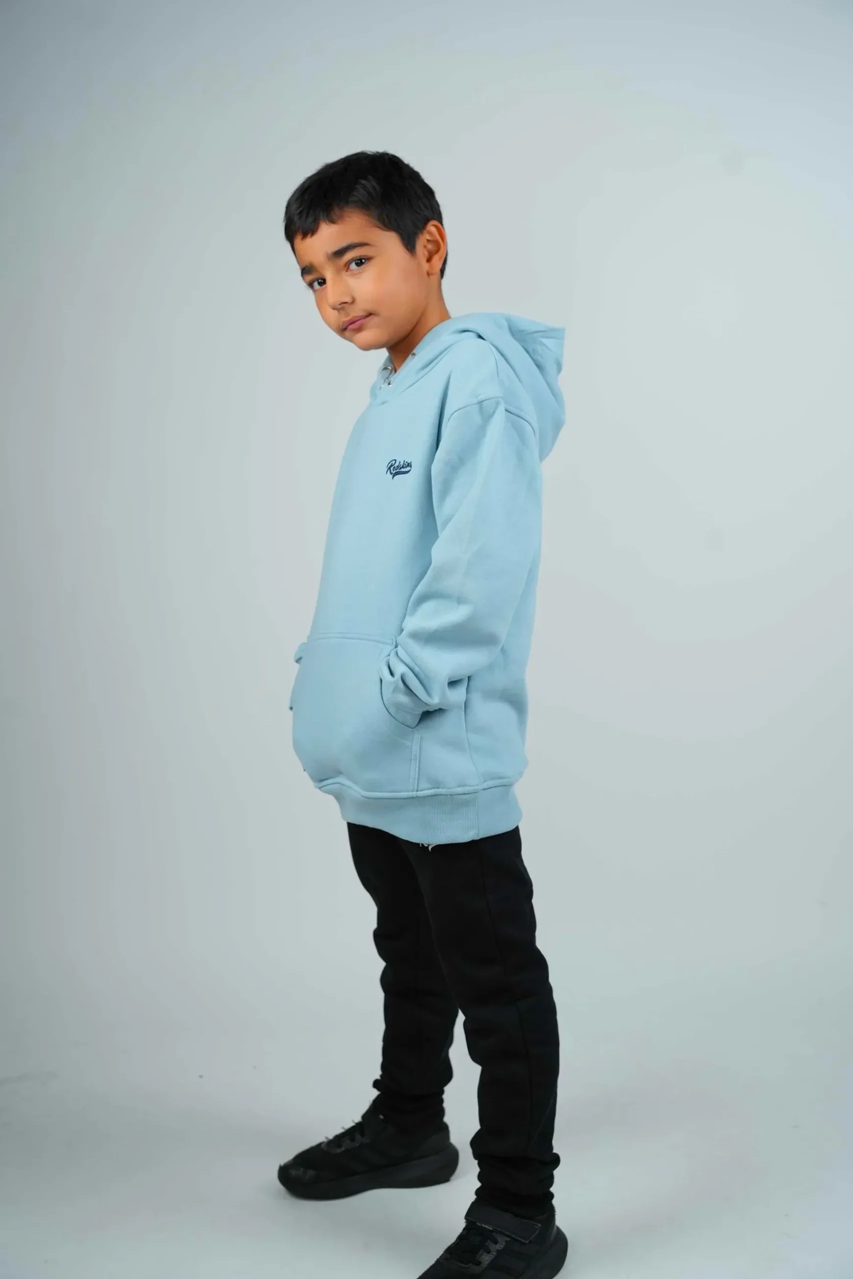 Sweatshirt junior bleu clair