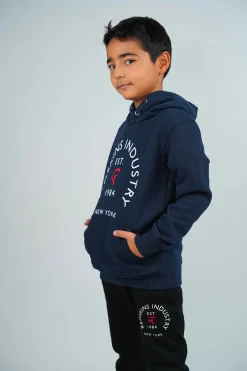 Sweatshirt junior bleu marine