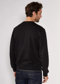 Sweatshirt noir MASK PRIVATE
