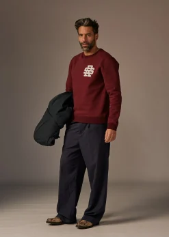 Sweatshirt rouge LEAD TIRSON