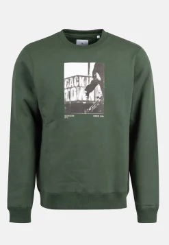 Sweatshirt vert SKATE TIRSON