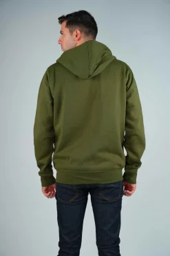 Sweatshirt zippe kaki tulsa