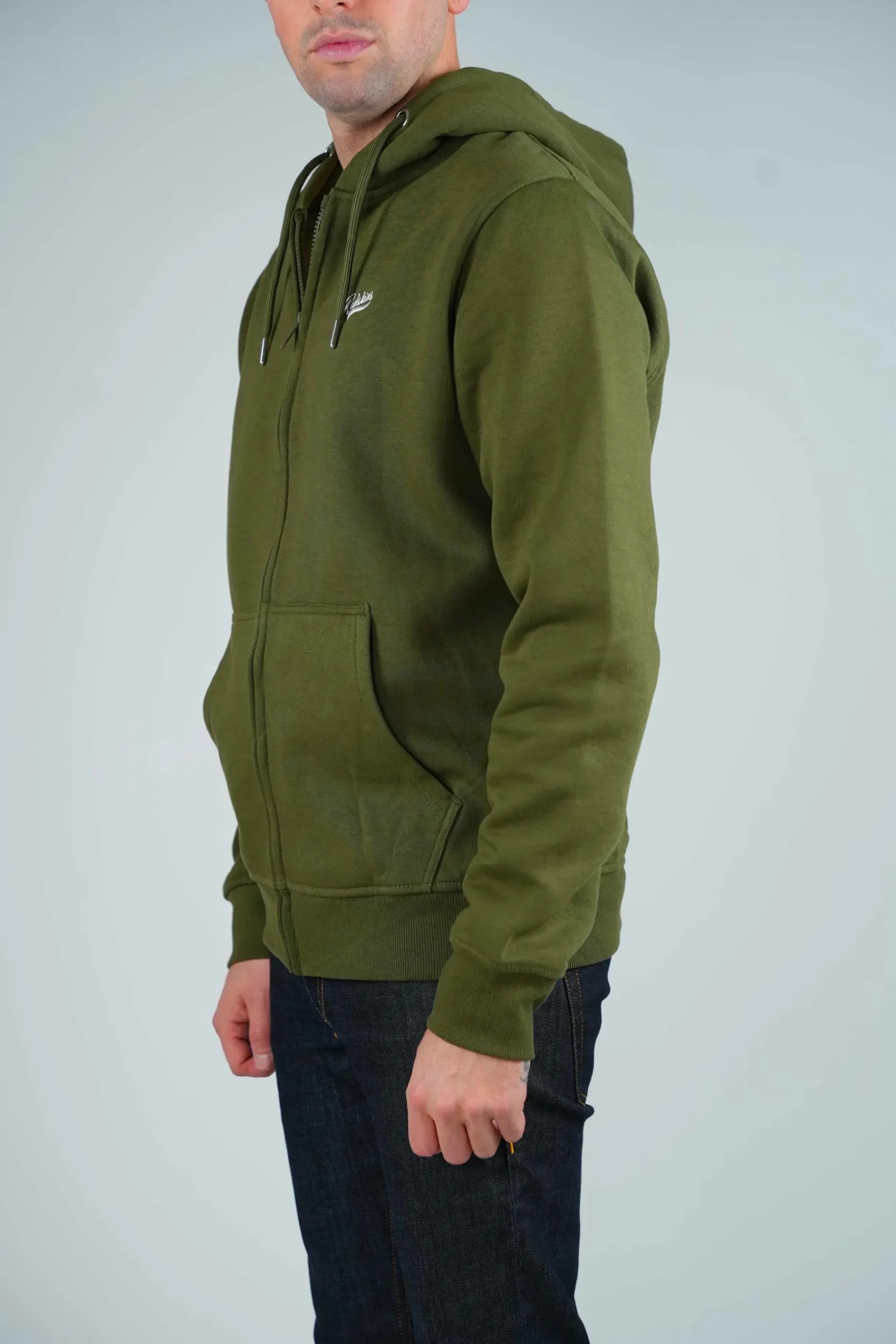 Sweatshirt zippe kaki tulsa
