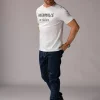 T-shirt blanc AERO MERCERISE