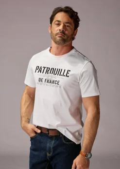 T-shirt blanc AERO MERCERISE