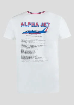 T-shirt blanc ALJET TRIM
