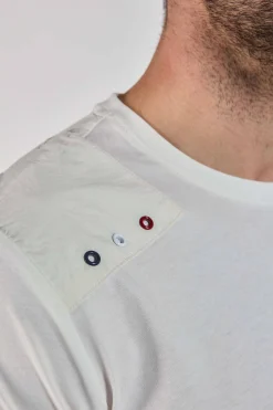 T-shirt blanc cassé SMITH TRIM