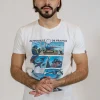 T-shirt blanc SKY TRIM