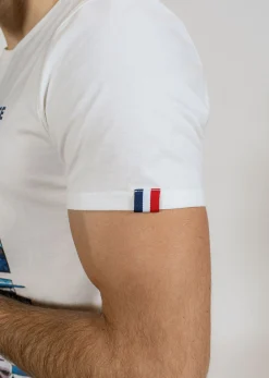 T-shirt blanc SKY TRIM