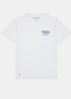 T-shirt blanc STUZ MAPS