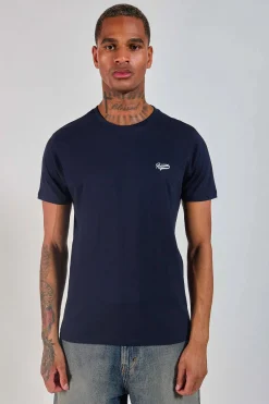 T-shirt bleu 231035