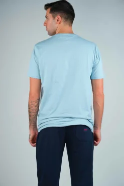 T-shirt bleu clair chicago