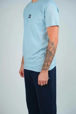 T-shirt bleu clair chicago