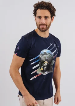 T-shirt bleu marine EOLE SELECT