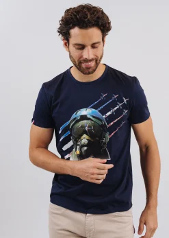 T-shirt bleu marine EOLE SELECT