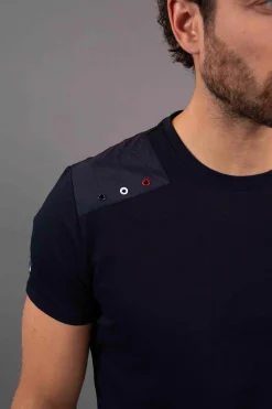 T-shirt bleu marine SMITH TRIM