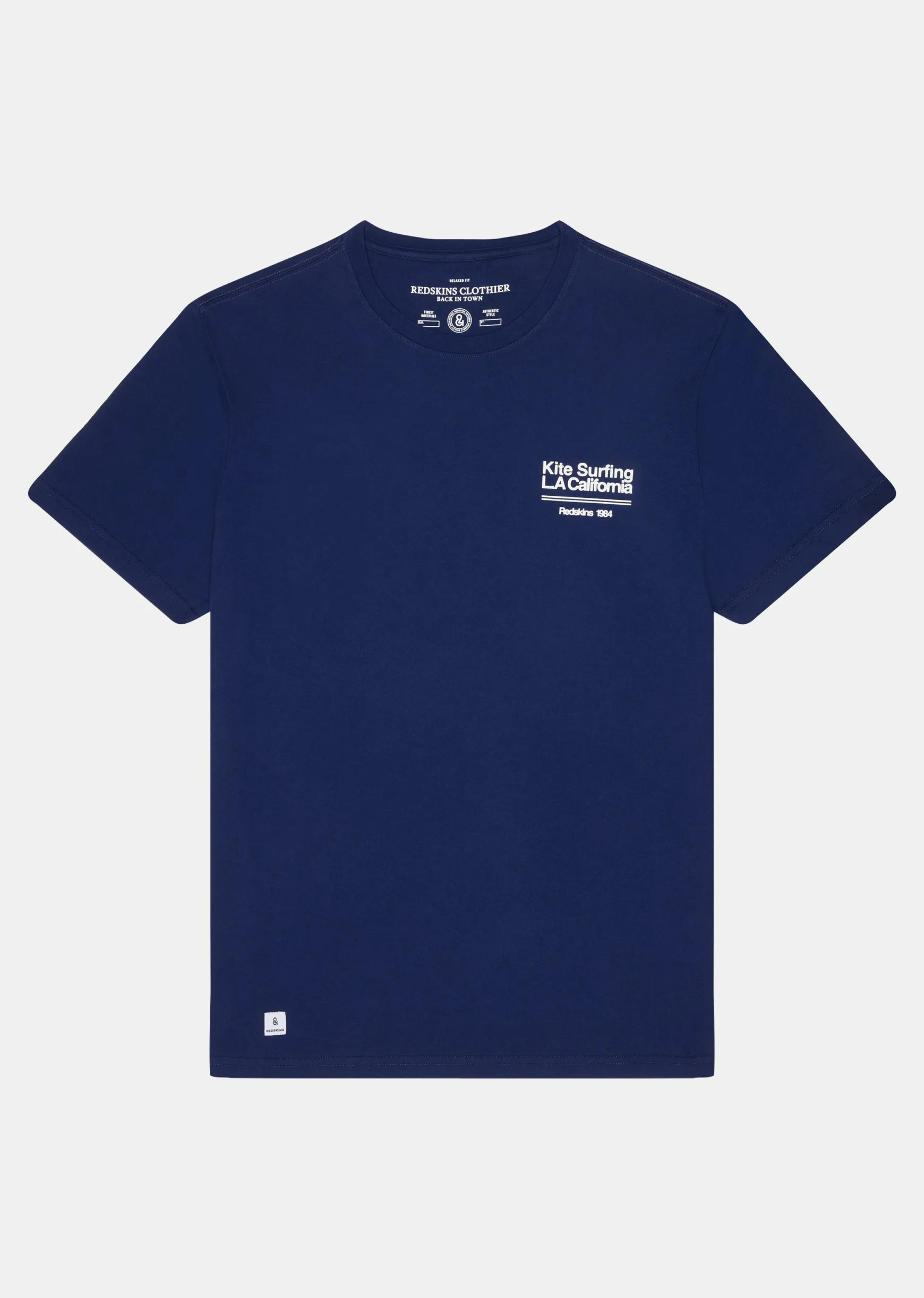 T-shirt bleu marine STUZ MAPS