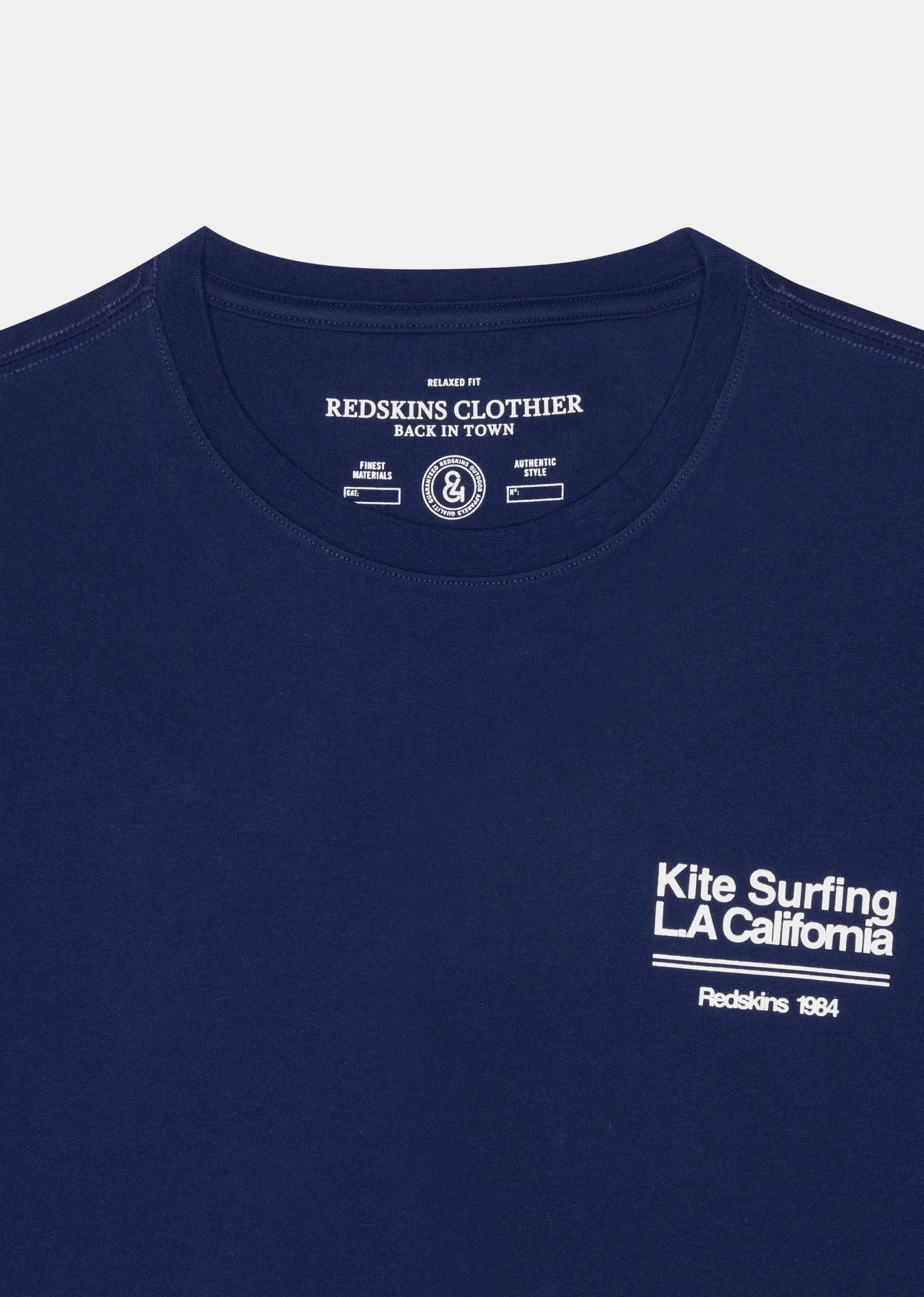 T-shirt bleu marine STUZ MAPS