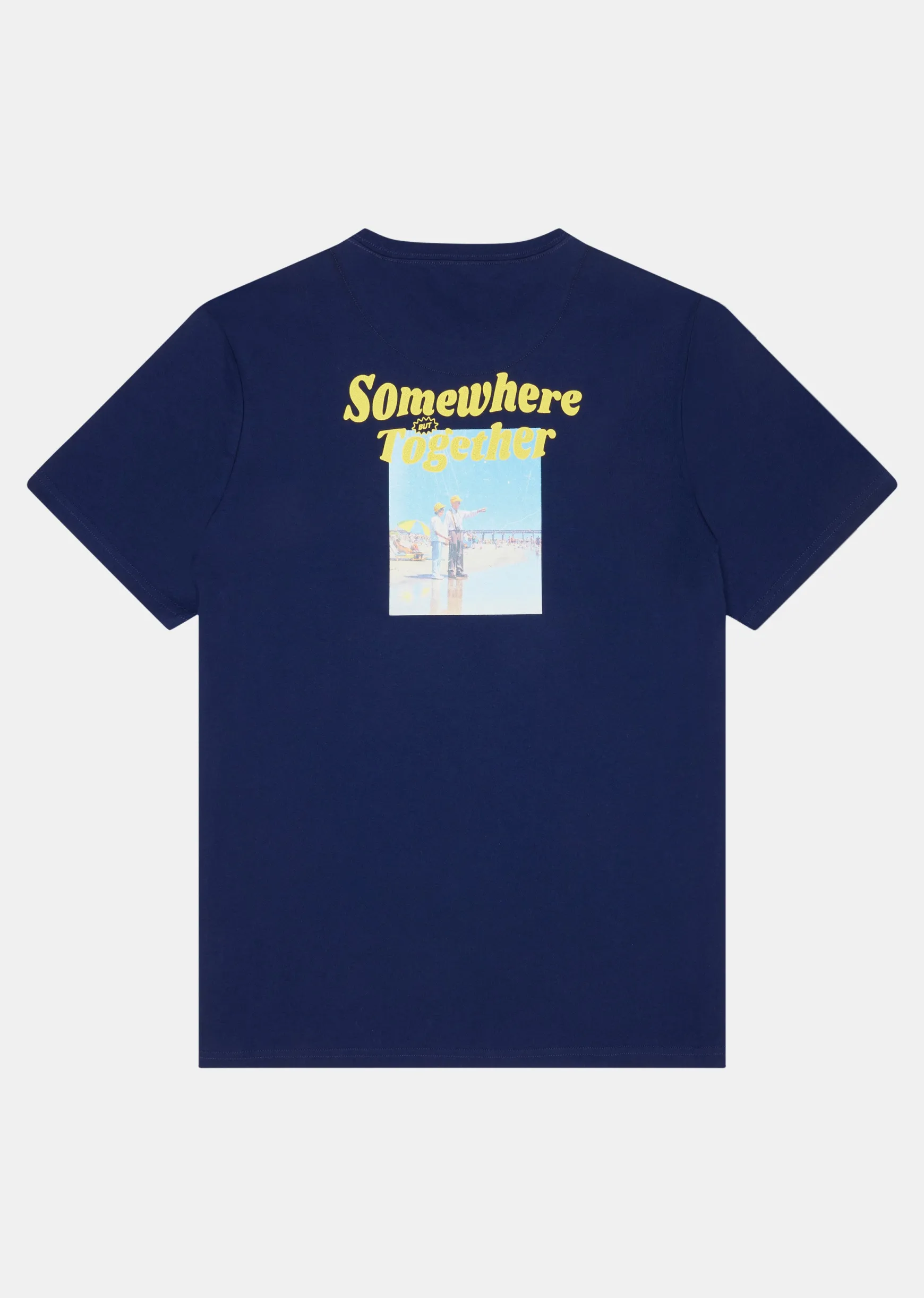 T-shirt bleu marine SUMMER MAPS
