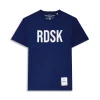 T-shirt bleu marine SURFIN MARK