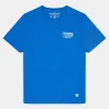 T-shirt bleu STUZ MAPS