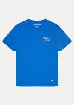 T-shirt bleu STUZ MAPS