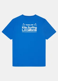 T-shirt bleu STUZ MAPS