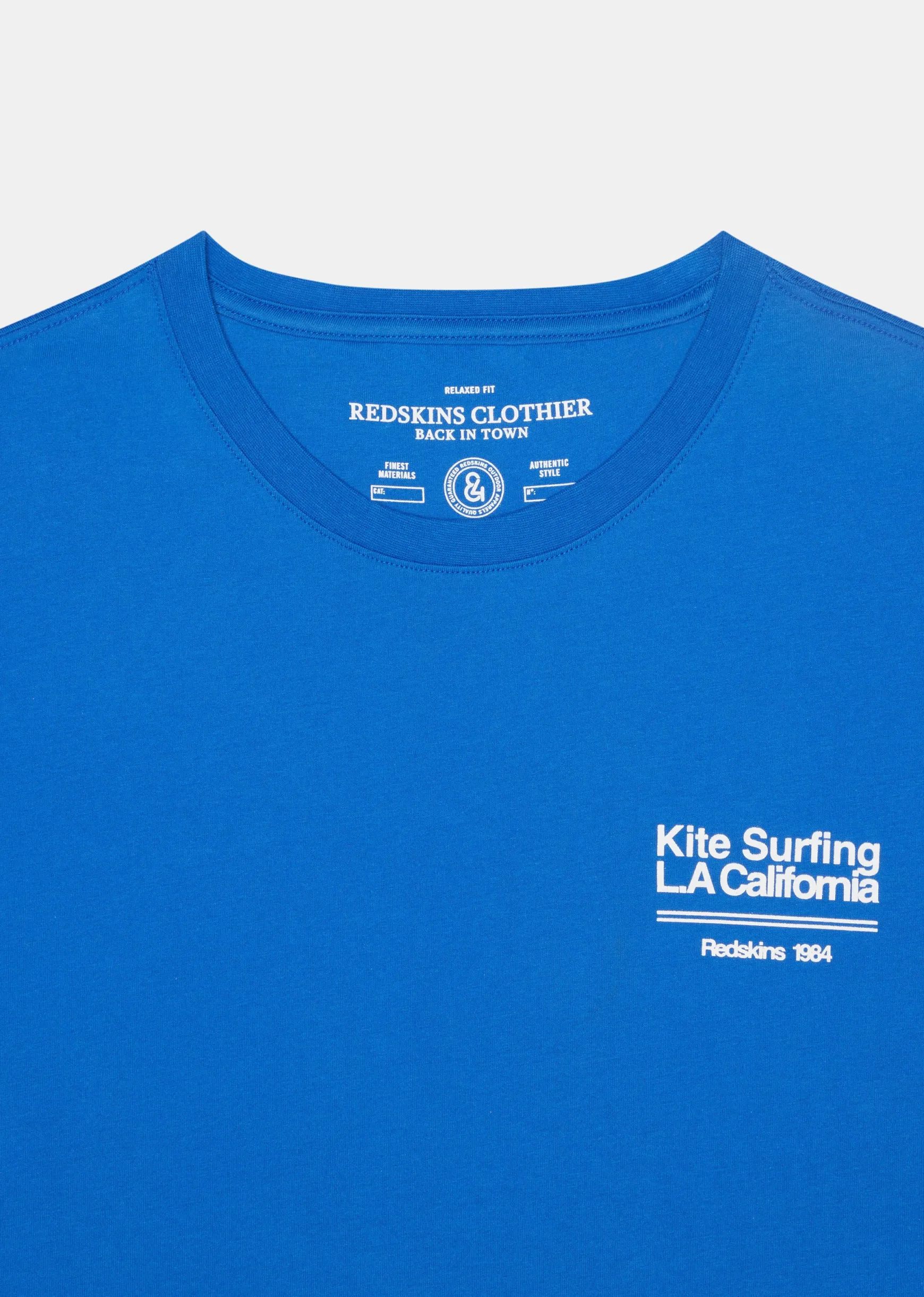 T-shirt bleu STUZ MAPS