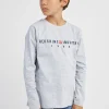 T-shirt gris chiné