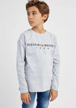 T-shirt gris chiné