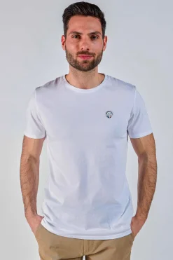 T-shirt manches courtes blanc PURE SELECT