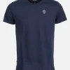 T-shirt manches courtes bleu marine PURE SELECT