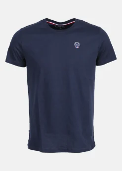 T-shirt manches courtes bleu marine PURE SELECT