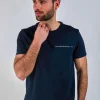 T-shirt manches courtes bleu marine foncé COBRA SELECT