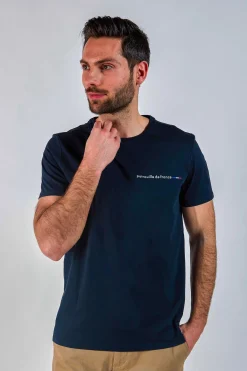 T-shirt manches courtes bleu marine foncé COBRA SELECT