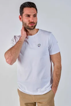 T-shirt manches courtes blanc PURE SELECT