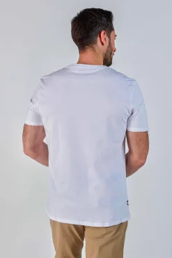 T-shirt manches courtes blanc PURE SELECT