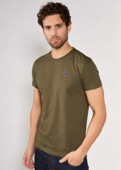 T-shirt manches courtes kaki PURE SELECT