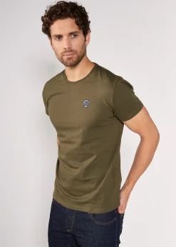 T-shirt manches courtes kaki PURE SELECT