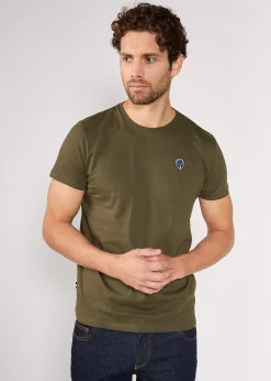 T-shirt manches courtes kaki PURE SELECT