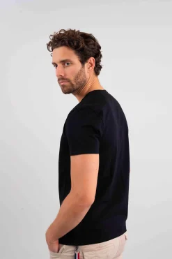 T-shirt manches courtes noir PURE SELECT